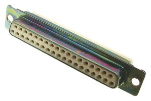 DBMA25SK126F0 D-SUB SHELL, RCPT, SIZE DB, STEEL ITT CANNON