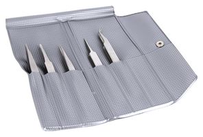 D00349 Tweezer Set, Sa, 5Pcs multicomp Pro