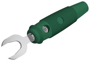 930585104 Conn, Banana, Plug, 30A, Solder, GRN Hirschmann Test And Measurement