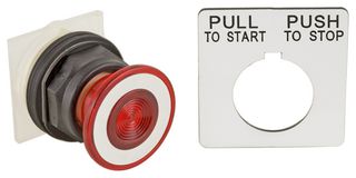 9001SKR9R Actuator, Pushbutton Switch Schneider Electric