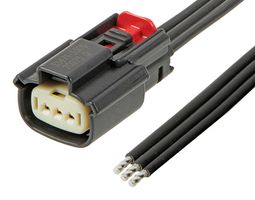 2162811032 WTB Cord, 3P MX150 Rcpt-Free End, 11.8" Molex