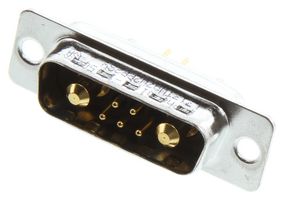 L717TWA7W2PP3SYRM84 D Sub Combination Conn, 5s+2P, DA, Plug Amphenol ICC