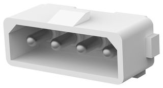 350543-1 Connector, Header, 4Pos, 5.08mm, Pcb Amp - Te Connectivity