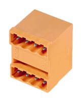 1601810000 Terminal Block, R/A Header, 8Pos, Th Weidmuller