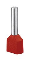 AI-Twin 2x 1 - 8 RD Terminal, Wire Ferrule, 18AWG, Red Phoenix Contact