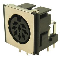 FM6728 Screened DIN Conn, Receptacle, 8Pos, Pcb Cliff Electronic Components