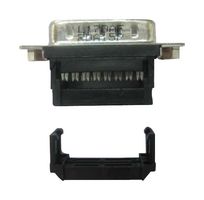 L17DCFRA37PC309 D Sub Connector, Plug, DC, 37Pos, Cable Amphenol ICC