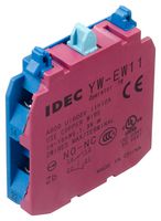 YW-EW11 Double Contact Block, 1NO/1NC, Screw Idec