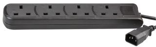 PEL01206 Power Outlet Strip, 4 Outlet, 2m, 240V Pro Elec