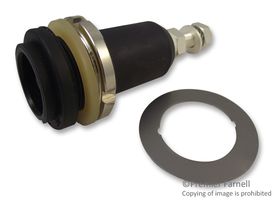 14.0048C3-28 RECEPTACLE, 10BV, PANEL MOUNT, GREY STAUBLI