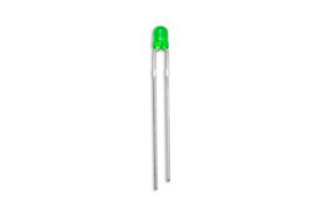 MP008244 LED, Green, 13MCD, 572nm, 3mm multicomp Pro