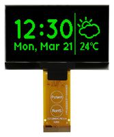 MCOT128064H1V-GM Display, Oled Graphic, Tab, 128X64PIXELS Midas