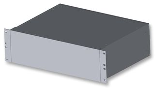 RM3U1908SBK Case, 19", Black, 3u, D203MM Hammond