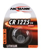 1516-0008 Battery, Non Rechargeable, 3V, CR1225 ANSMANN