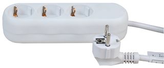 PEL00963 Power Strip, 3 Outlet, 16A, 250V, 3M Pro Elec