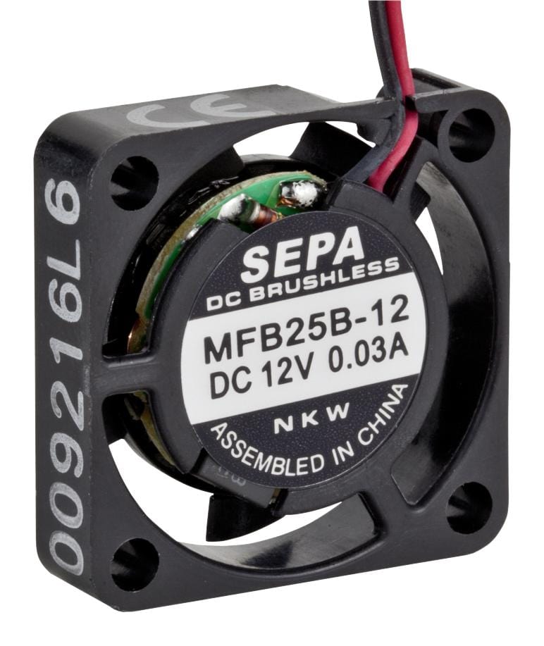 SEPA Axial MFB25B05 FAN, 25MM, 5VDC SEPA 1217960 MFB25B05