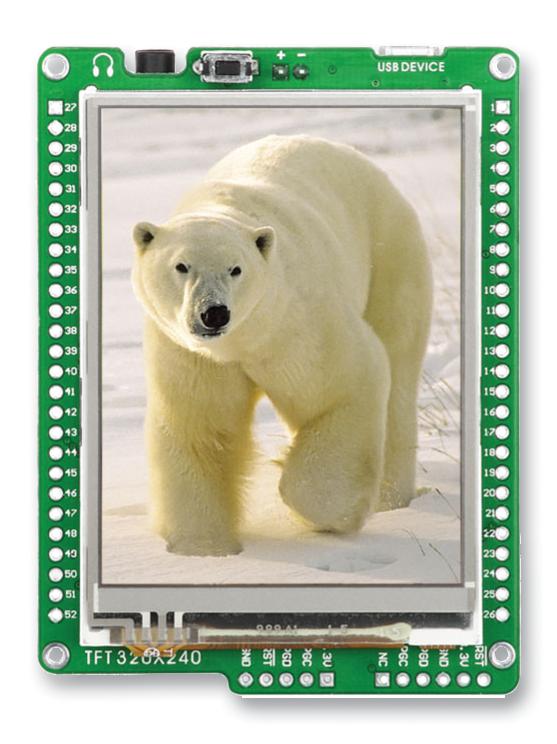 MIKROELEKTRONIKA MCU/MPU/DSC/DSP/FPGA Development Kits - Prima MIKROE-1160 DEV MIKROMEDIA BOARD, PIC24EP MIKROELEKTRONIKA 2281659 MIKROE-1160