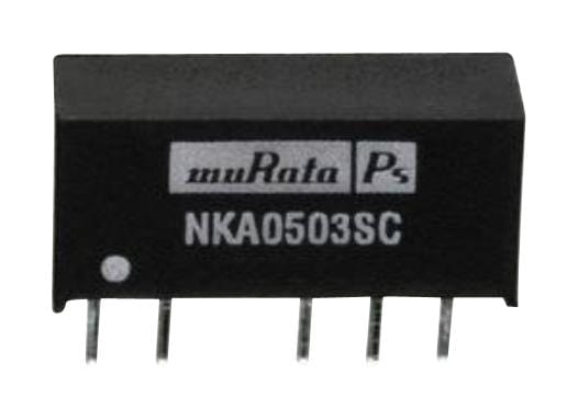 MURATA POWER SOLUTIONS Isolated Board Mount NKA0505SC DC-DC CONVERTER, 2 O/P, 1W MURATA POWER SOLUTIONS 2946810 NKA0505SC