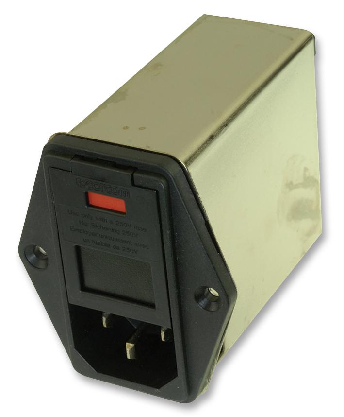 CORCOM - TE CONNECTIVITY Power Entry PE000DM6E FILTER, INLET, IEC, DUAL FUSE, 6A CORCOM - TE CONNECTIVITY 2318786 PE000DM6E