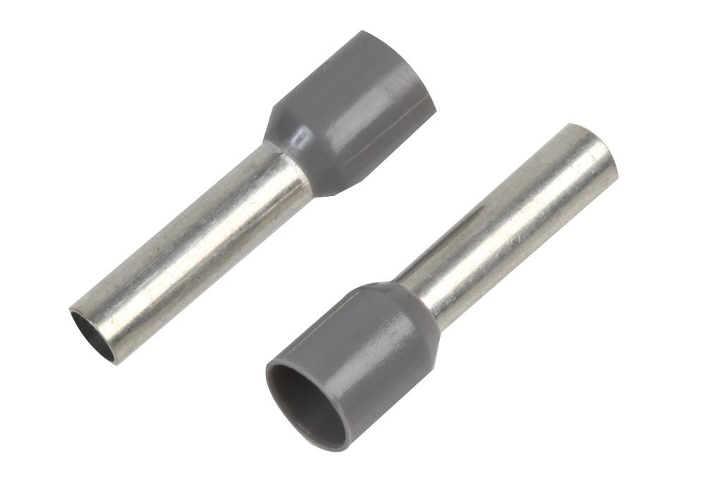 PRO POWER Crimp Terminals - Wire Ferrule PET4040 GERMAN SINGLE FERRULE 4.00MM GREY PRO POWER 3383584 PET4040