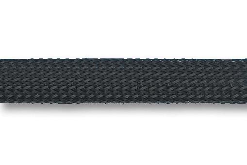 MULTICOMP PRO Sleeving PETAM1901BK25C SLEEVING, BRAID, 25M MULTICOMP PRO 3223530 PETAM1901BK25C