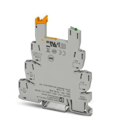 PHOENIX CONTACT Relay Sockets PLC-BSC- 24DC/21/SO46 RELAY SOCKET, 24VDC, DIN RAIL PHOENIX CONTACT 3259373 PLC-BSC- 24DC/21/SO46