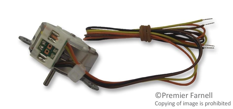 NMB TECHNOLOGIES Stepper PM25S-048-HHC4 STEPPER MOTOR, PERMANENT MAGNET NMB TECHNOLOGIES 2292910 PM25S-048-HHC4