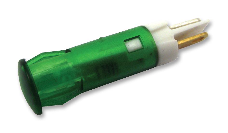 APEM Panel Indicators QS61XXG24 INDICATOR, LED PANEL MNT, 6MM, GREEN APEM 2450241 QS61XXG24