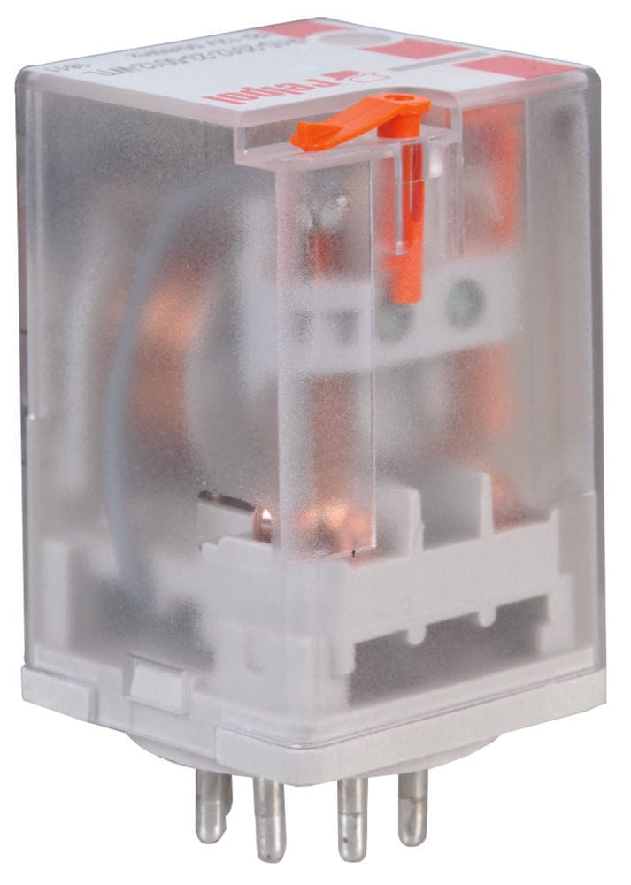 RELPOL Power - General Purpose R15-2012-23-5230-WTL OCTAL 8-PIN RELAY, 10A, 2PCO, 230V RELPOL 3459137 R15-2012-23-5230-WTL