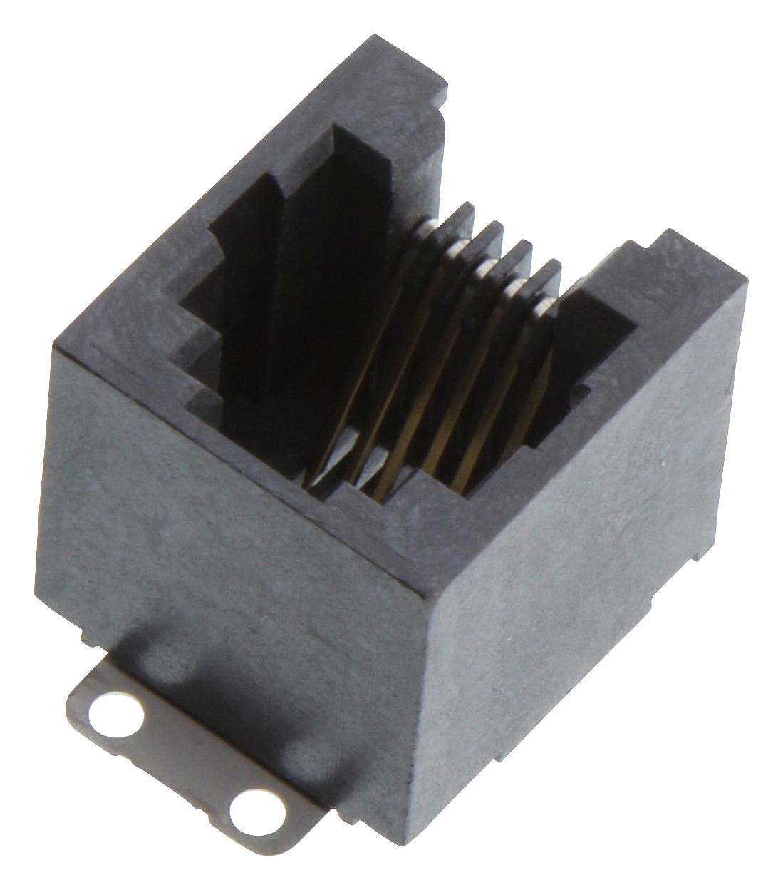 AMPHENOL ICC Plugs & Jacks RJE231660413T MODULAR CONN, JACK, 6P6C, 1PORT, SMT AMPHENOL ICC 3879301 RJE231660413T