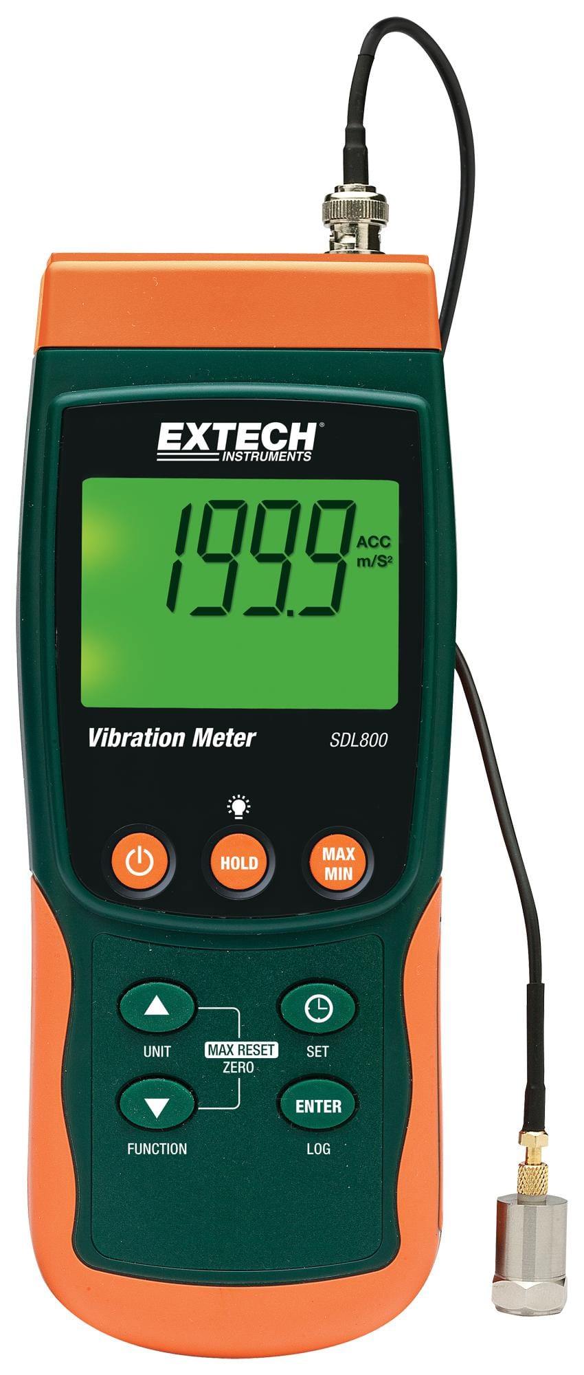 EXTECH INSTRUMENTS Data Logging SDL800 VIBRATION METER /DATALOGGER, 10HZ - 1KHZ EXTECH INSTRUMENTS 2688665 SDL800