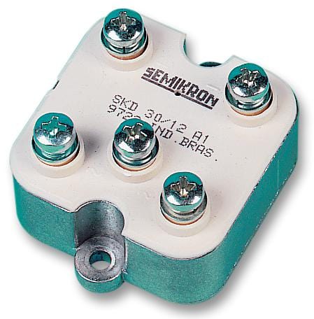 SEMIKRON Bridge Rectifiers SKD30/12A1 BRIDGE RECTIFIER, 30A, 1200V, 3PH SEMIKRON 9401989 SKD30/12A1
