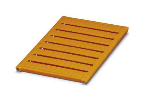 PHOENIX CONTACT Terminal Block Markers UC-TM 5 OG MARKER SHEET, BLANK, 5.2MM, ORANGE, TB PHOENIX CONTACT 3242809 UC-TM 5 OG