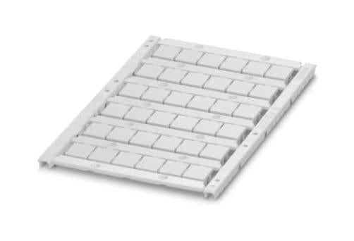 PHOENIX CONTACT Terminal Block Markers UCT-TM 10 CUS MARKER SHEET, BLANK, 10.2MM, WHITE, TB PHOENIX CONTACT 3242836 UCT-TM 10 CUS