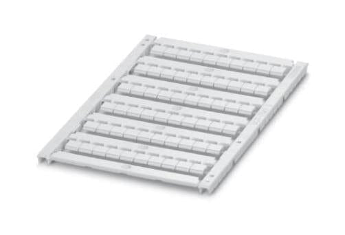 PHOENIX CONTACT Terminal Block Markers UCT-TMF 6 CUS MARKER SHEET, BLANK, 6.2MM, WHITE, TB PHOENIX CONTACT 3242864 UCT-TMF 6 CUS