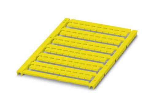 PHOENIX CONTACT Terminal Block Markers UCT-TMF 6 YE MARKER SHEET, BLANK, 6.2MM, YELLOW, TB PHOENIX CONTACT 3242865 UCT-TMF 6 YE