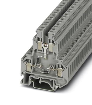 PHOENIX CONTACT DIN Rail Mount UKK 5-2DIO/O-UL/UR-UL DIN RAIL TB, DIODE, 4WAY, 12AWG PHOENIX CONTACT 3240761 UKK 5-2DIO/O-UL/UR-UL