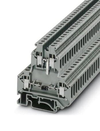 PHOENIX CONTACT DIN Rail Mount UKK 5-DIO/UL-UR DIN RAIL TB, DIODE, 4WAY, 12AWG PHOENIX CONTACT 3240765 UKK 5-DIO/UL-UR