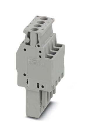 PHOENIX CONTACT Pluggable UPBV 2,5/ 4 TERMINAL BLOCK, PLUGGABLE, 4WAY, GREY PHOENIX CONTACT 3239420 UPBV 2,5/ 4