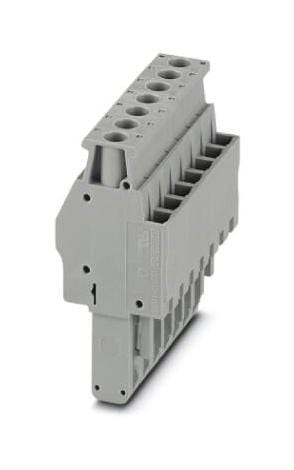 PHOENIX CONTACT Pluggable UPBV 4/ 7 TERMINAL BLOCK, PLUGGABLE, 7WAY, GREY PHOENIX CONTACT 3239442 UPBV 4/ 7