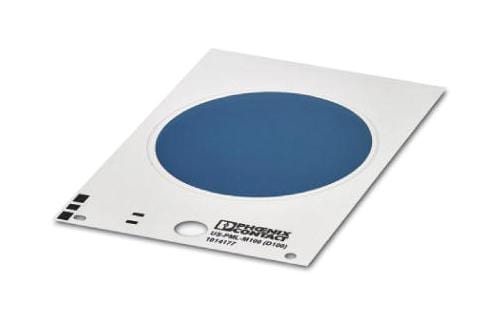 PHOENIX CONTACT Signs US-PML-M100 (D100) SAFETY SIGN, PVC, BLUE, 100MM PHOENIX CONTACT 3286134 US-PML-M100 (D100)