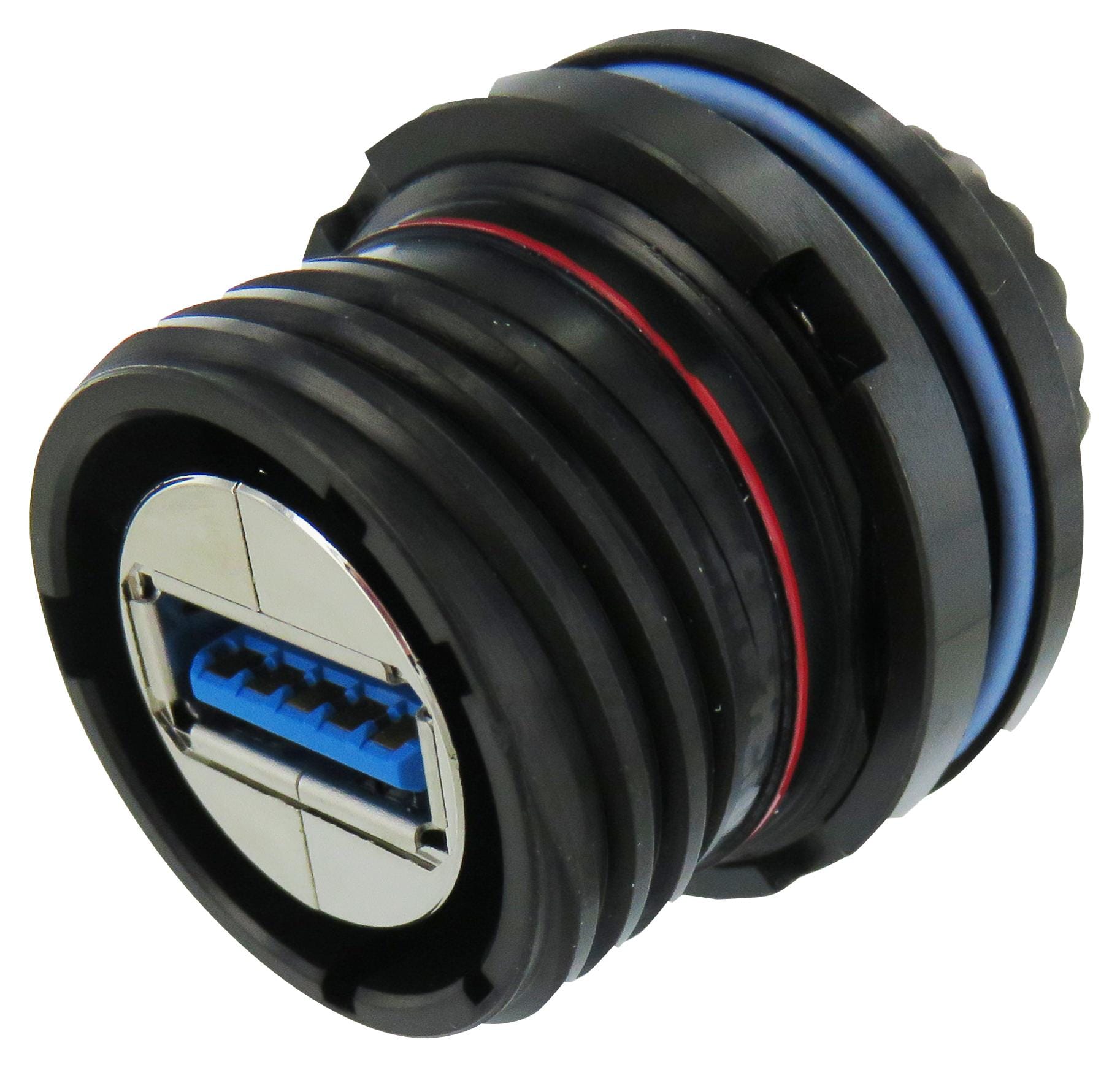 AMPHENOL SOCAPEX USB Sealed Connectors USB3FTV 7 A N F312 SEALED USB, 3.0 TYPE A, RECEPTACLE, IP68 AMPHENOL SOCAPEX 2860792 USB3FTV 7 A N F312