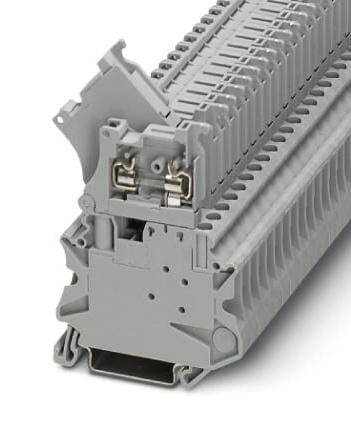 PHOENIX CONTACT Fused UT 4-HESI (5X20) GY FUSE MODULAR TB, 2WAY, 10AWG, GREY PHOENIX CONTACT 3259502 UT 4-HESI (5X20) GY