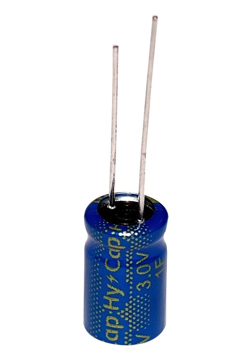 VINATECH Supercapacitors / Ultracaps / Double Layer WEC3R0 105QG CAP, 1F, 3V, DOUBLE LAYER, RADIAL VINATECH 2846635 WEC3R0 105QG