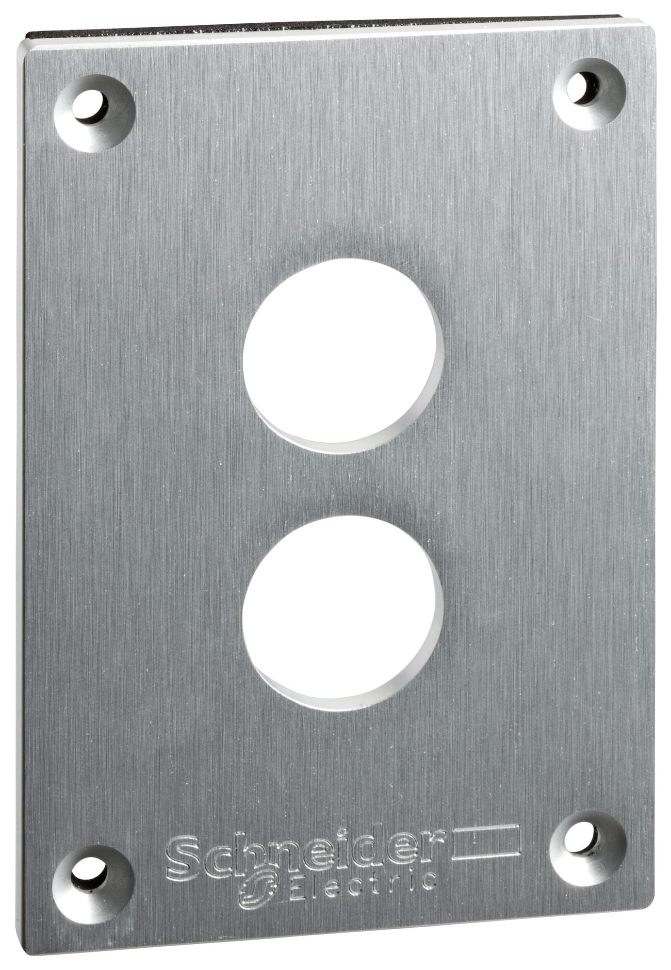 SCHNEIDER ELECTRIC Schakelaar Accesoires XAPE302 DRILLED FRONT PLATE, CONTROL STATION SCHNEIDER ELECTRIC 3115523 XAPE302