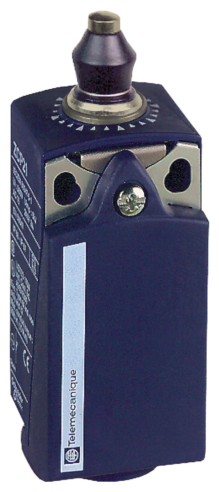 TELEMECANIQUE SENSORS Limit Switch XCKP2111P16 LIMIT SW, PLUNGER, SPST-NO/NC, 3A, 240V TELEMECANIQUE SENSORS 3130479 XCKP2111P16