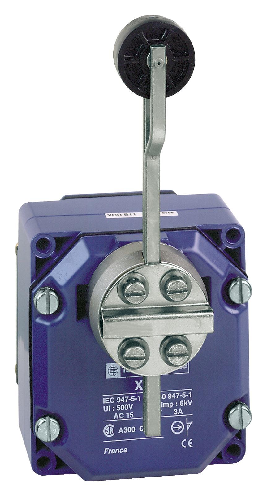 SCHNEIDER ELECTRIC Limit Switch XCRB12 LIMIT SW, ROLLER LEVER, DPST-NO/NC, 3A SCHNEIDER ELECTRIC 3108012 XCRB12