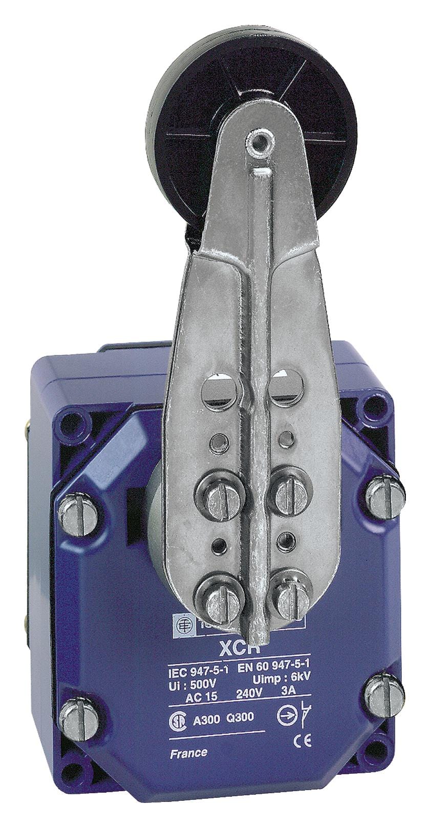 TELEMECANIQUE SENSORS Limit Switch XCRB15 LIMIT SW, ROLLER LEVER, DPST-NO/NC, 3A TELEMECANIQUE SENSORS 3130553 XCRB15