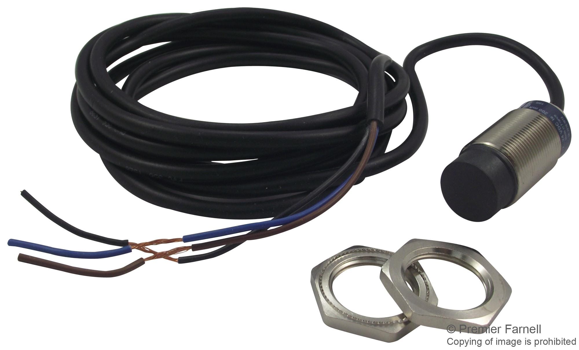 TELEMECANIQUE SENSORS Inductive XS218B4PBL2 INDUCTIVE PROXIMITY SENSOR, 16MM, 24VDC TELEMECANIQUE SENSORS 2663045 XS218B4PBL2