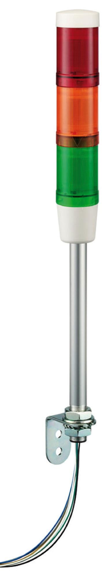 SCHNEIDER ELECTRIC Audio & Visual Signal Indicator Towers XVMB2RAGSSB SIGNAL TOWER, 80DB, GRN/ORG/RED, 45MM SCHNEIDER ELECTRIC 3115955 XVMB2RAGSSB